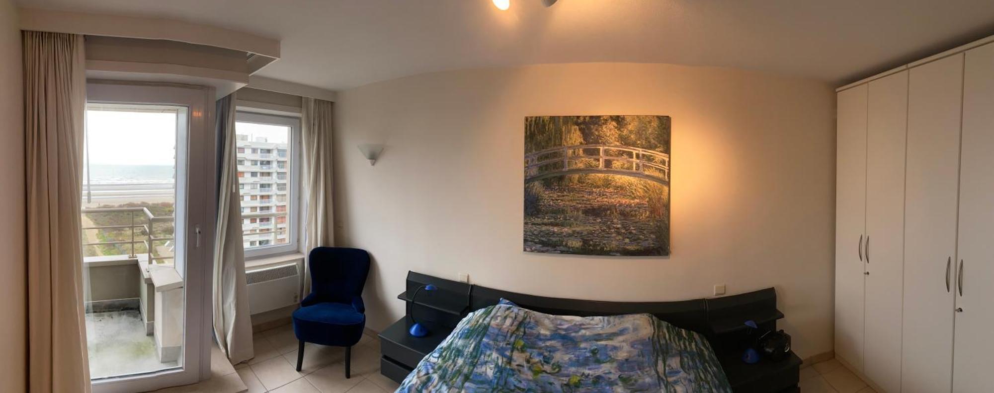 Duplex Penthouse Super Zeezicht Apartment De Panne Bagian luar foto