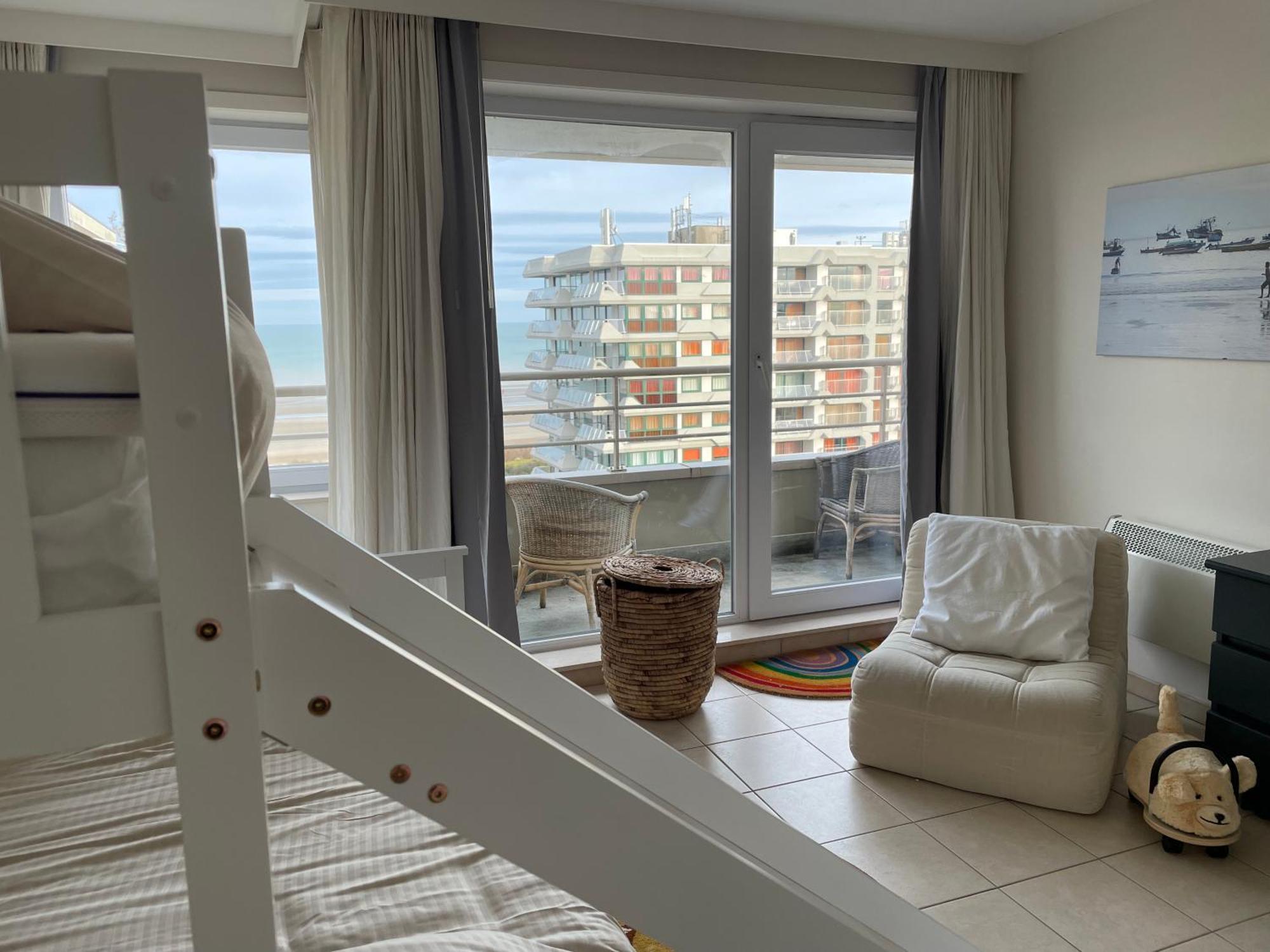 Duplex Penthouse Super Zeezicht Apartment De Panne Bagian luar foto
