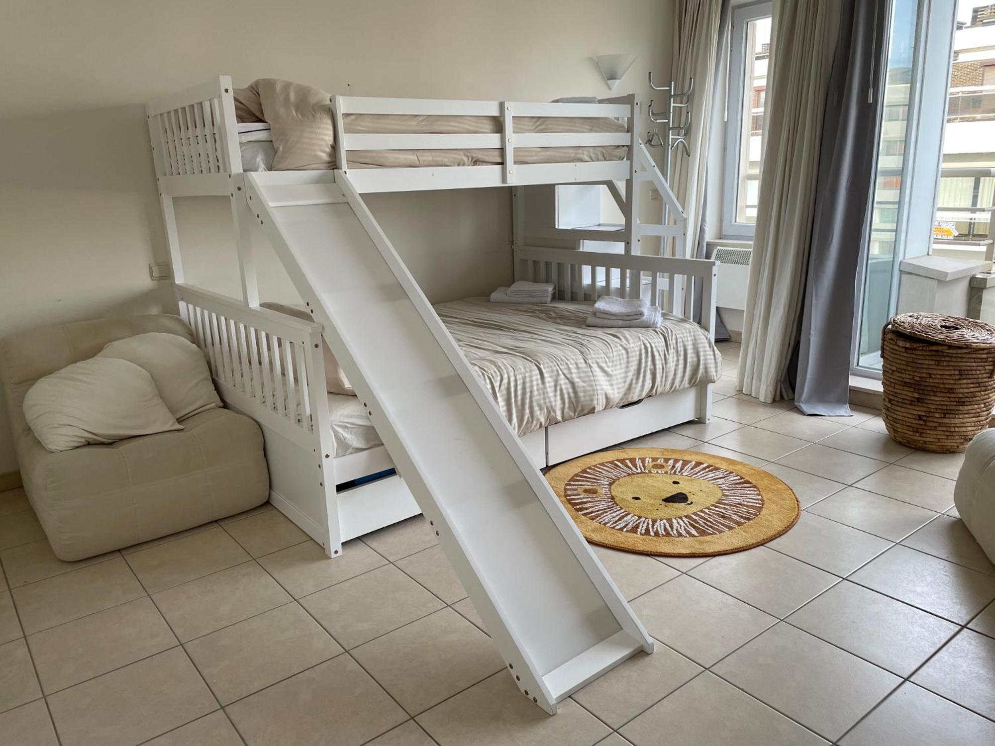 Duplex Penthouse Super Zeezicht Apartment De Panne Bagian luar foto